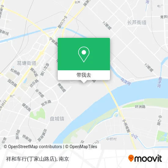 祥和车行(丁家山路店)地图
