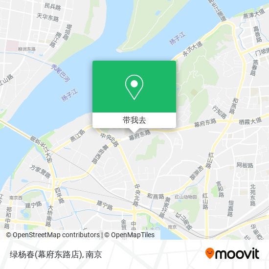 绿杨春(幕府东路店)地图
