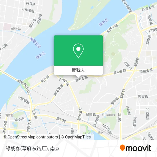 绿杨春(幕府东路店)地图
