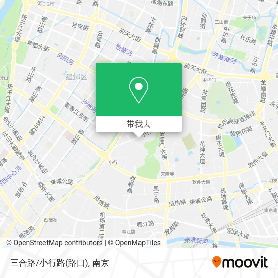 三合路/小行路(路口)地图