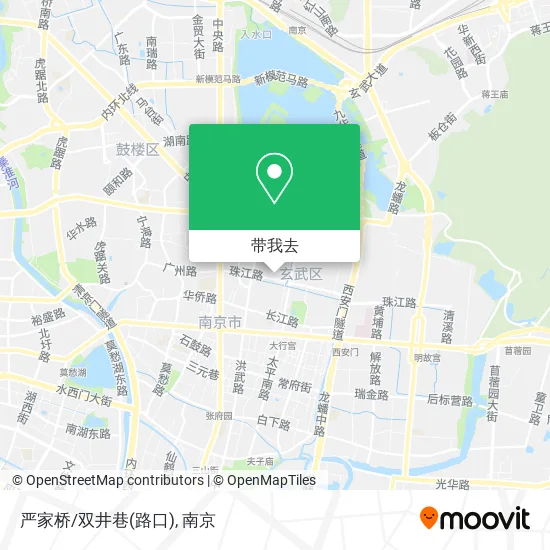 严家桥/双井巷(路口)地图