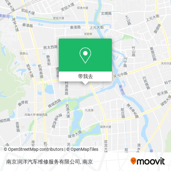 南京润洋汽车维修服务有限公司地图