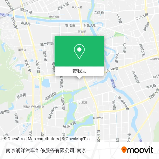 南京润洋汽车维修服务有限公司地图