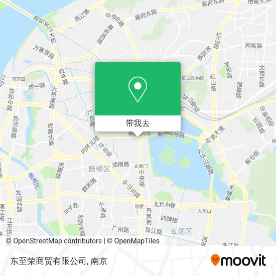 东至荣商贸有限公司地图