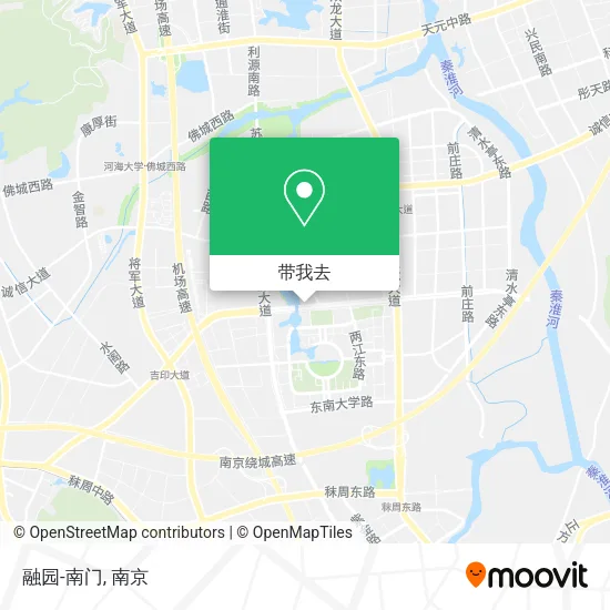 融园-南门地图