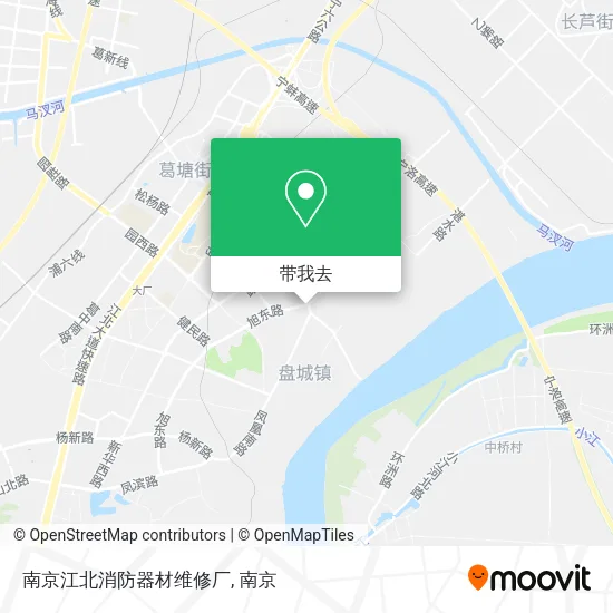南京江北消防器材维修厂地图