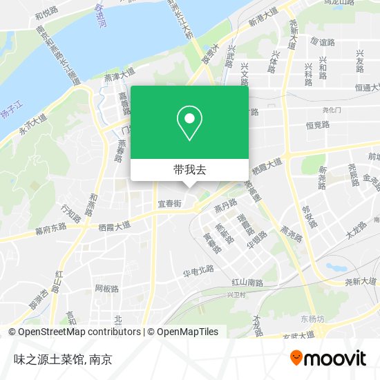味之源土菜馆地图