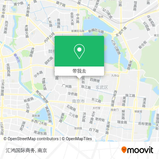 汇鸿国际商务地图