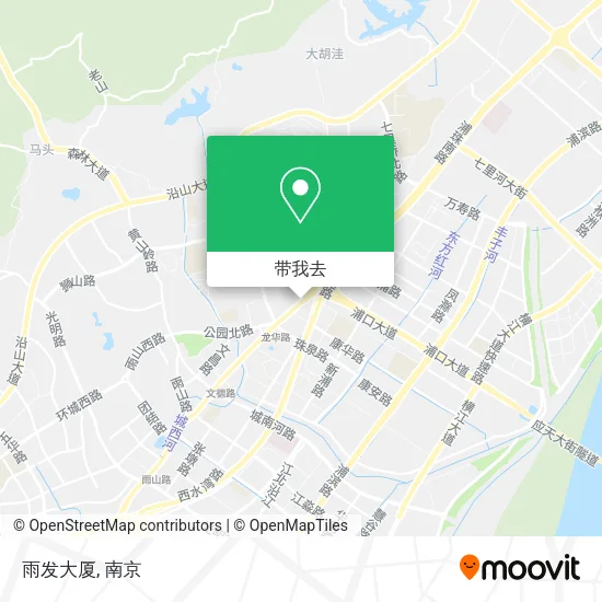 雨发大厦地图