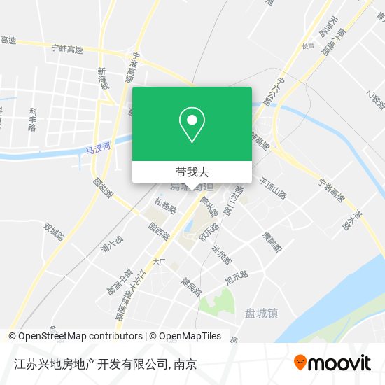 江苏兴地房地产开发有限公司地图