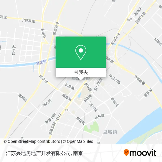 江苏兴地房地产开发有限公司地图