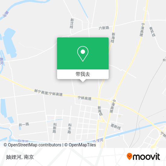 妯娌河地图