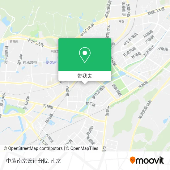 中装南京设计分院地图