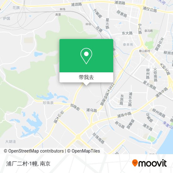 浦厂二村-1幢地图
