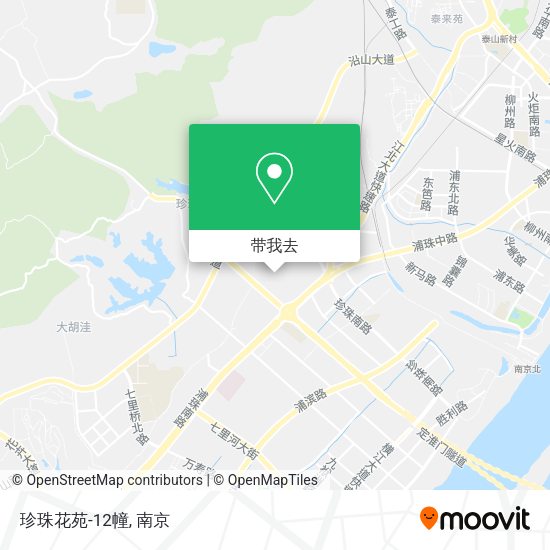 珍珠花苑-12幢地图