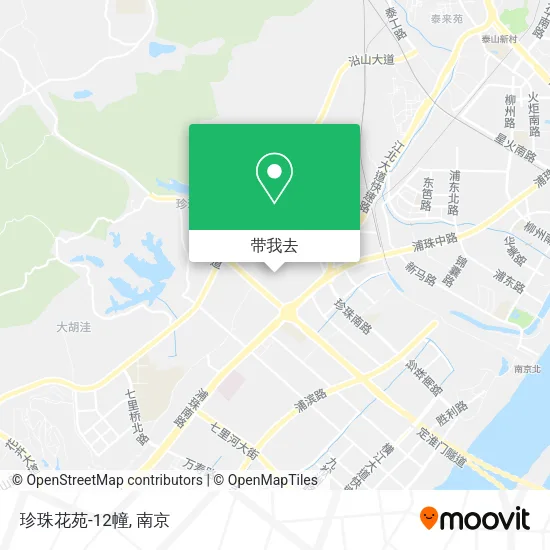 珍珠花苑-12幢地图