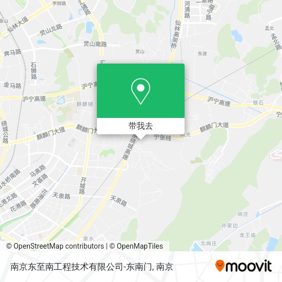 南京东至南工程技术有限公司-东南门地图