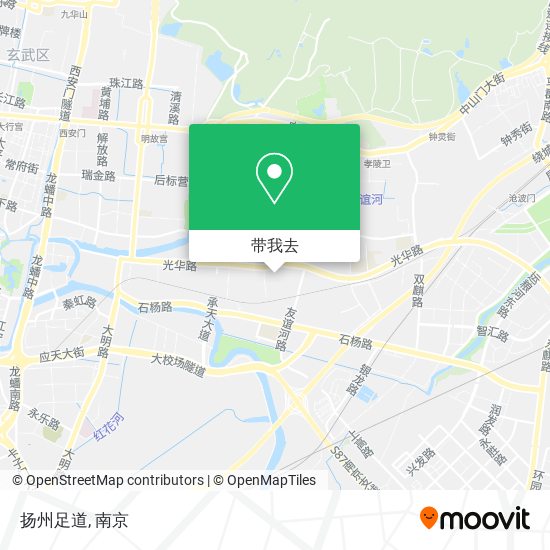 扬州足道地图