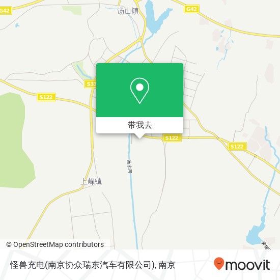 怪兽充电(南京协众瑞东汽车有限公司)地图