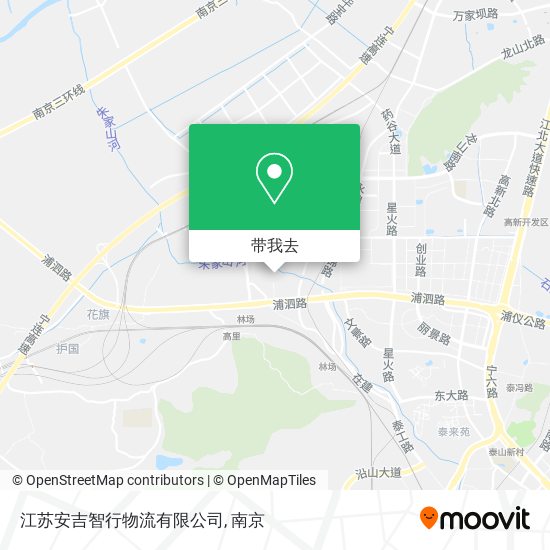 江苏安吉智行物流有限公司地图