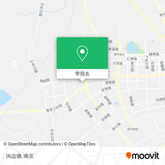 沟边塘地图