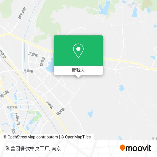 和善园餐饮中央工厂地图