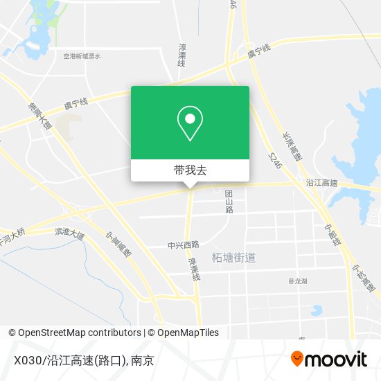 X030/沿江高速(路口)地图