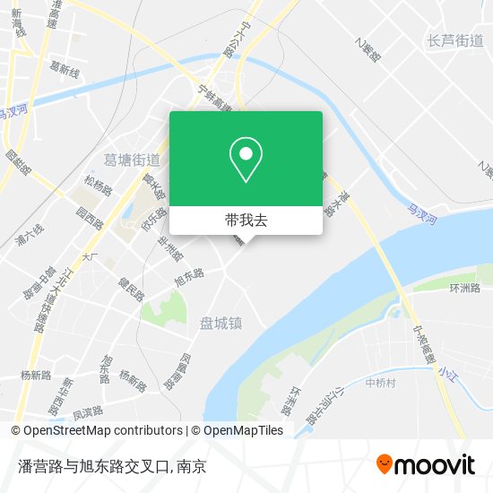 潘营路与旭东路交叉口地图