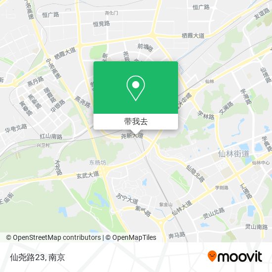 仙尧路23地图