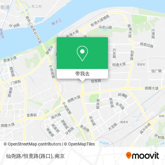 仙尧路/恒竟路(路口)地图