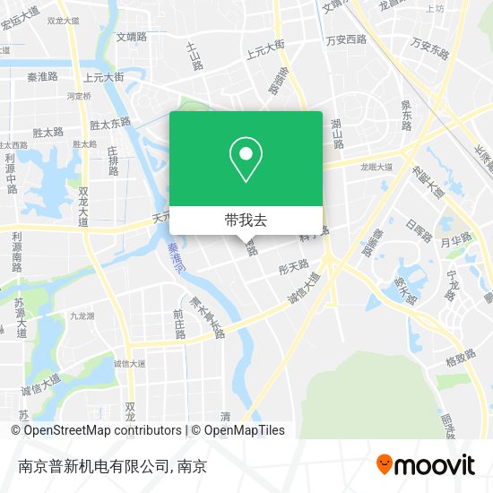 南京普新机电有限公司地图