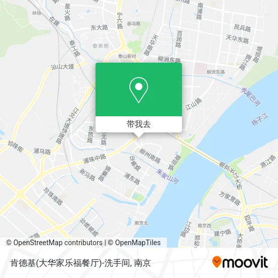 肯德基(大华家乐福餐厅)-洗手间地图