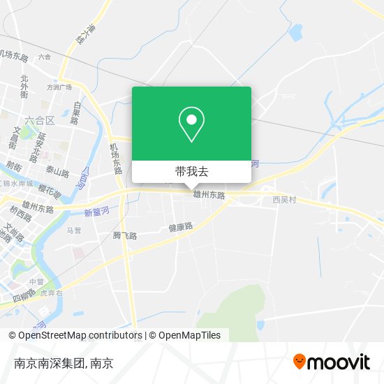 南京南深集团地图