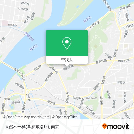 果然不一样(幕府东路店)地图