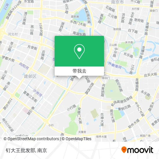 钉大王批发部地图