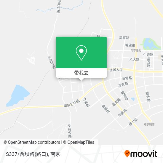 S337/西坝路(路口)地图