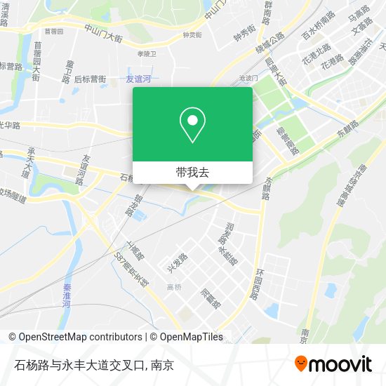 石杨路与永丰大道交叉口地图