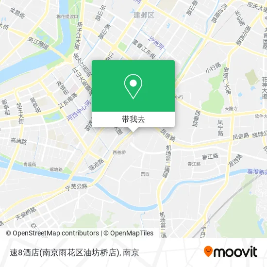 速8酒店(南京雨花区油坊桥店)地图