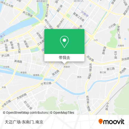 天迈广场-东南门地图