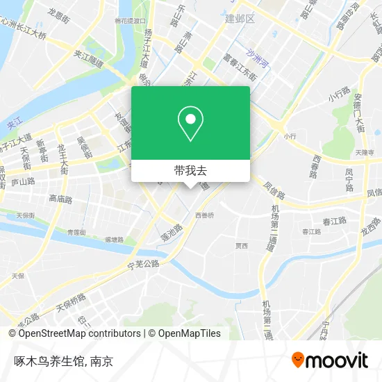 啄木鸟养生馆地图