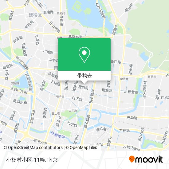 小杨村小区-11幢地图