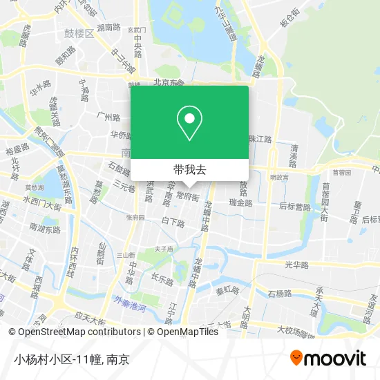 小杨村小区-11幢地图