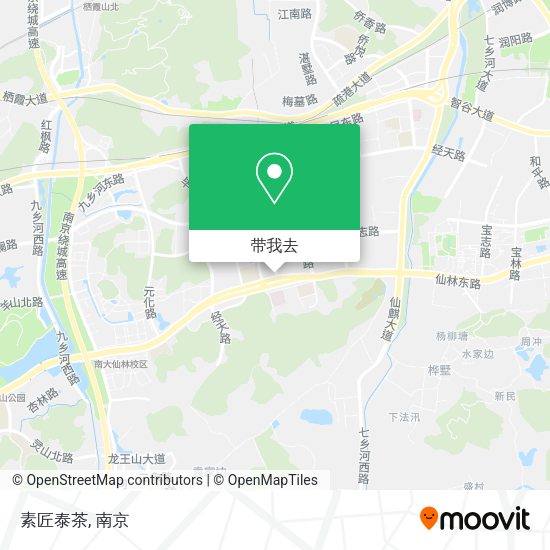 素匠泰茶地图