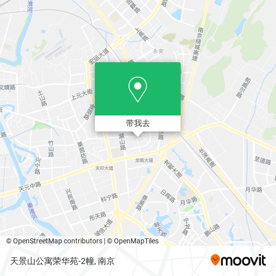 天景山公寓荣华苑-2幢地图