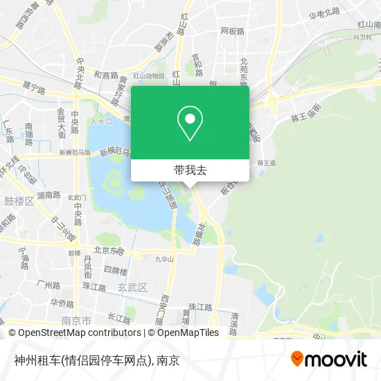 神州租车(情侣园停车网点)地图