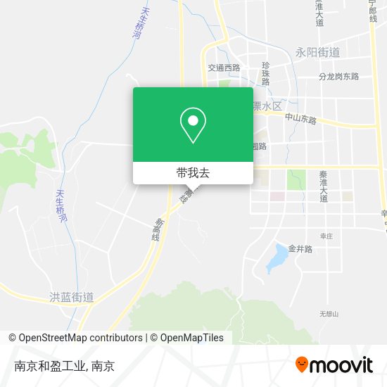 南京和盈工业地图