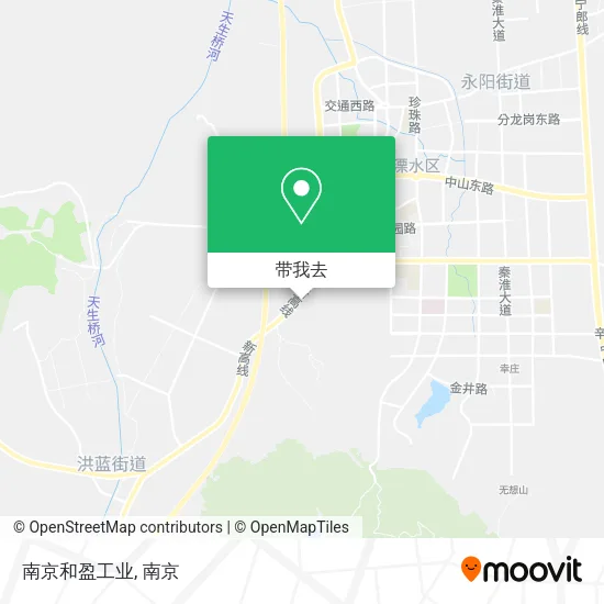 南京和盈工业地图