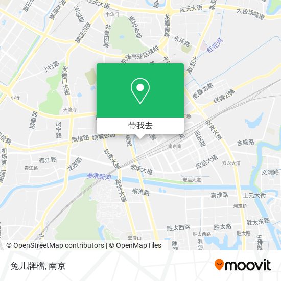 兔儿牌檔地图