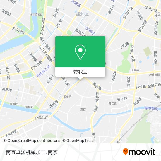 南京卓源机械加工地图