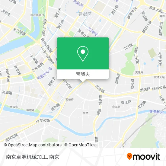 南京卓源机械加工地图